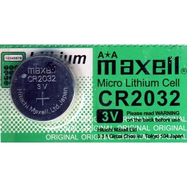 Maxell Sony CR 2032 . Small Battery