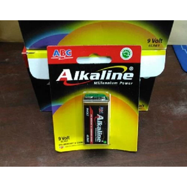 Baterai Kecil kotak 9v Alkaline